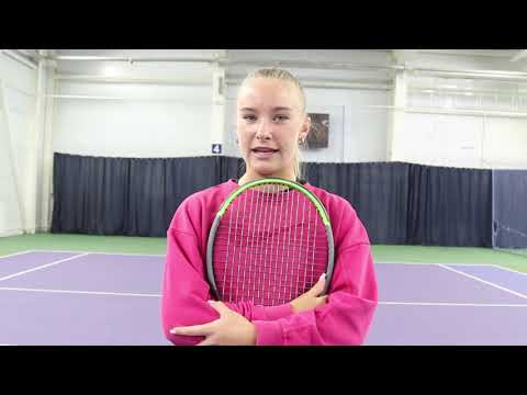 Eryka Kruk - College tennis recruiting video Fall 2022