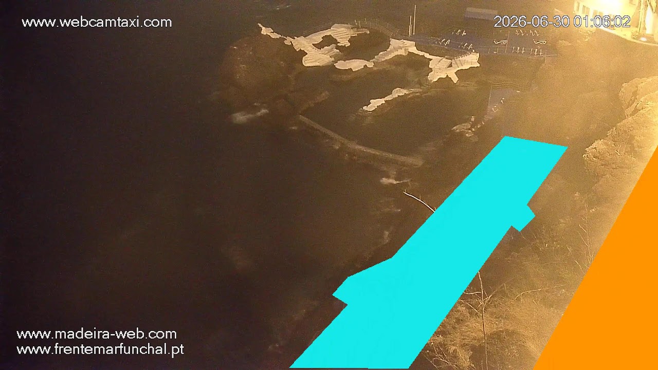 Live webcam view of Doca do Cavacas Natural Pools