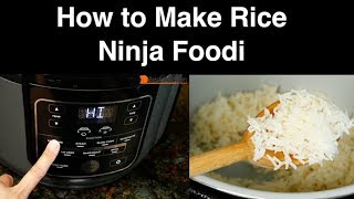 Ninja Foodi Rice Demo