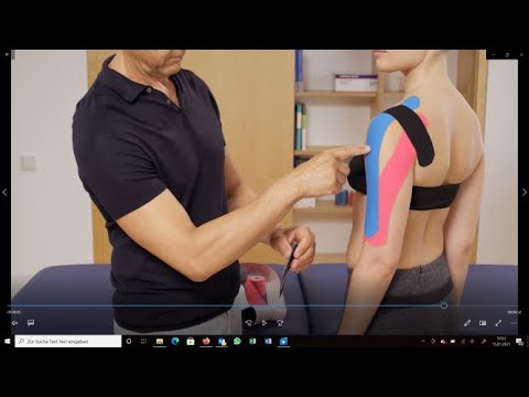Shoulder Application with Leukotape K