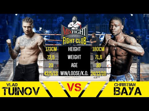 Vlad Tuinov (Russia) Vs. Christian Baya (Netherlands)- MFC K1 Full Fight | December 2021