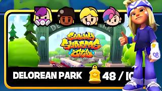 Subway Surfers City - Gameplay Walkthrough Part 32 - Delorean Park Chap 3,4 & New Surfers Jay