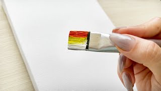 How to paint a flowers pot step by step?🪴