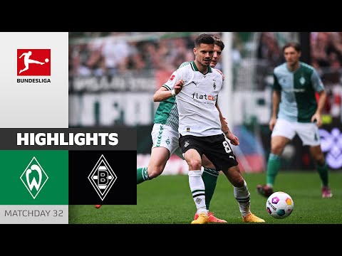 Resumen de Werder Bremen vs B. Mönchengladbach Matchday 32