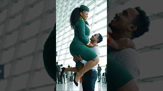 This Ethiopian Airlines Couple is Everything! ❤️😍🇪🇹 ✈️ #shorts
