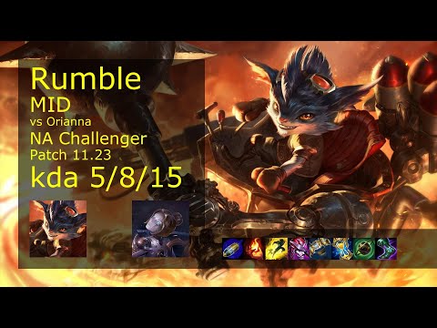 Rank 4 NA Rumble: Mid vs Orianna