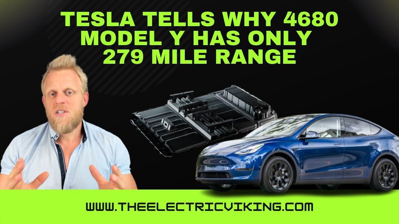 <h1 class=title>Tesla tells why 4680 Model Y has ONLY 279 mile range</h1>
