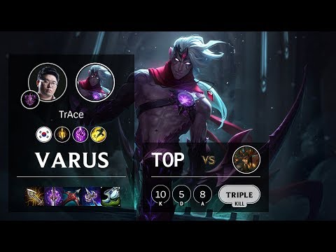 Varus Top vs Cassiopeia - KR Master Patch 10.4