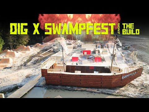 BUILDING THE WILDEST BMX SETUP FOR SWAMPFEST 2024 - DIG BMX