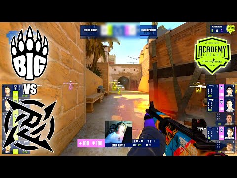 Young Ninjas vs BIG Academy - WePlay Academy League Season 1 | CSGO HIGHLIGHTS