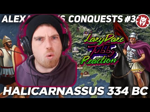 HISTORY FAN REACTS SIEGE OF HALICARNASSUS 334 BC - ALEXANDER'S CONQUEST - A GREAT SIEGE BY ALEXANDER