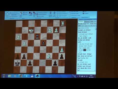 A 7.59.  FM Juraj Druska   - FM Vladimír Jacko-Jun.  0 - 1