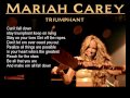 Mariah Carey - Triumphant ( No Rap + Lyrics )