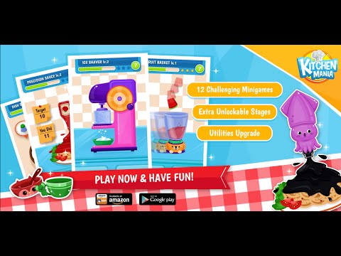 Kitchen Mania: Mini Games Video