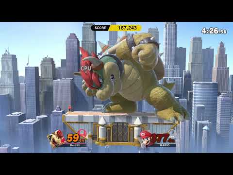 SSBU Hacks: Size Mod - Growing Bowser in Classic Mode