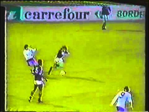1982 November 3 Bordeaux France 4 Hajduk Split Yugoslavia 0 UEFA Cup