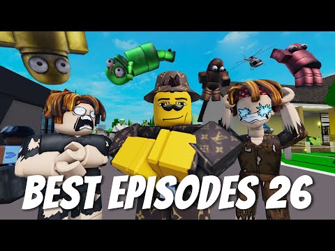 BEST EPISODES COMPILATION 26 / ROBLOX Brookhaven 🏡RP - FUNNY MOMENTS