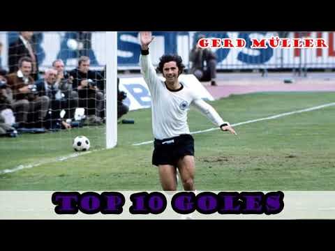 TOP 10 GOLES Gerd Müller