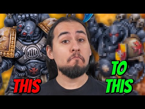 Kitbashing a Better Black Templars Castellan!