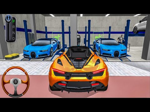 Thumbnail for New High speed orange Lamborghini car stuck for parking–3d driving class simulator 2025#cardriving by orange lamborghini