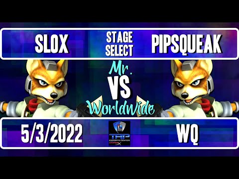 Stage Select 24 Mr. Worldwide: Slox (Fox) Vs. Pipsqueak (Fox) - WQ