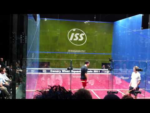 ISS Canary Wharf Squash Classic Round 1 - Barker vs Temple 4.MOV