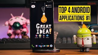 TOP 4 Android Applications #1 | Ότι καλύτερο για να κάνεις την συσκευή σου μοναδική! |  Techaholic