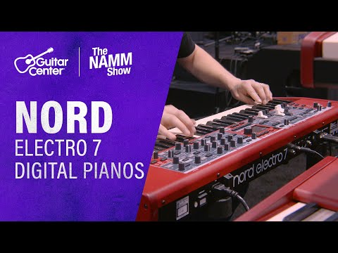NEW Nord Electro 7 Digital Pianos Demo | NAMM 2026