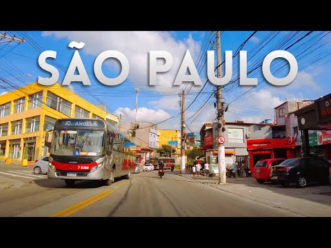 🇧🇷 Socorro, M'Boi Mirim e Jardim Capela, São Paulo 4K
