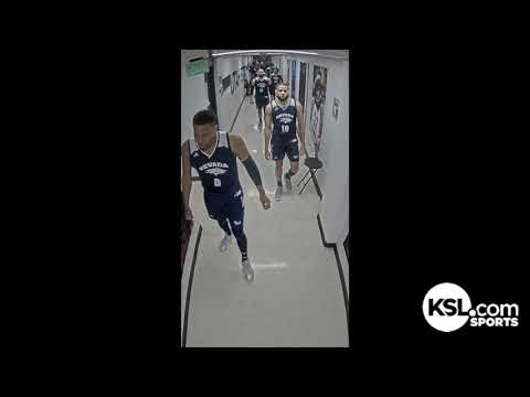 New Security Footage Shows Nevada Players Storming Utah State's Locker Room After Loss