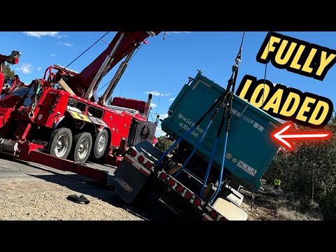 Truck Inspection Gone Wrong!! Rescued By THE 75 Ton Rotator