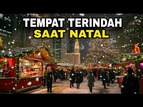 20 Tempat Terindah di DUNIA Saat Natal