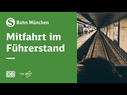S-Bahn München: 360° Führerstandsmitfahrt auf der S2 Ostbahnhof - Dachau (Abstellung)