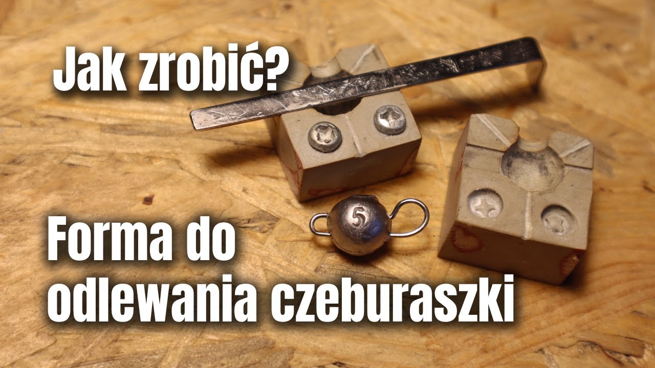 Forma do odlewania czeburaszek | Odlewanie czeburaszki z ołowiu | Jak zrobić