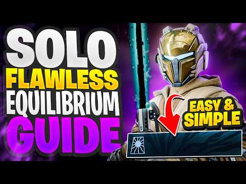 How ANYONE Can SOLO FLAWLESS Equilibrium (Complete WARLOCK Guide)