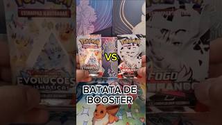 Batalha de Booster Evoluções Prismáticas VS Fogo Branco#pokemon #packbattle #pokemoncards #packopenn