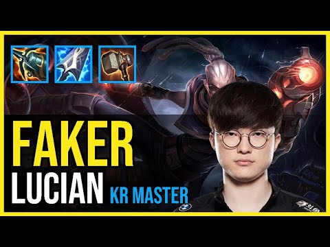 Faker - LUCIAN vs. JAYCE Mid | KR Master