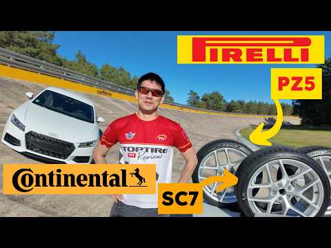 Continental SportContact 7 vs Pirelli P Zero PZ5 — One Clearly Wins