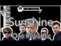 Sunshine - One Republic - Piano Karaoke Instrumental