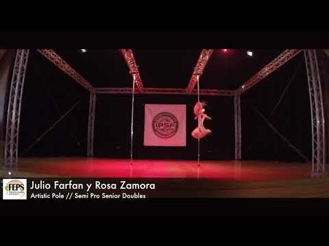 Julio Farfan y Rosa Zamora // Artistic Pole // Semi Pro Senior Doubles