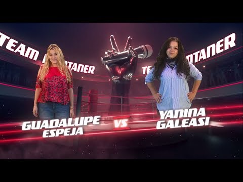 ¡Montaner y Carlos Vives coachean a Guadalupe Espeja y Yanina Galeasi! - La Voz Argentina 2018