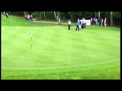 Hanell shot from scoreboard