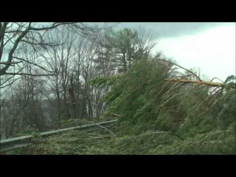 April 2011 (WI)- Tornadic Supercell with SNOW on the ground!