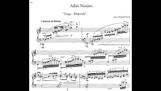Adios Nonino - Astor Piazzolla [Score]