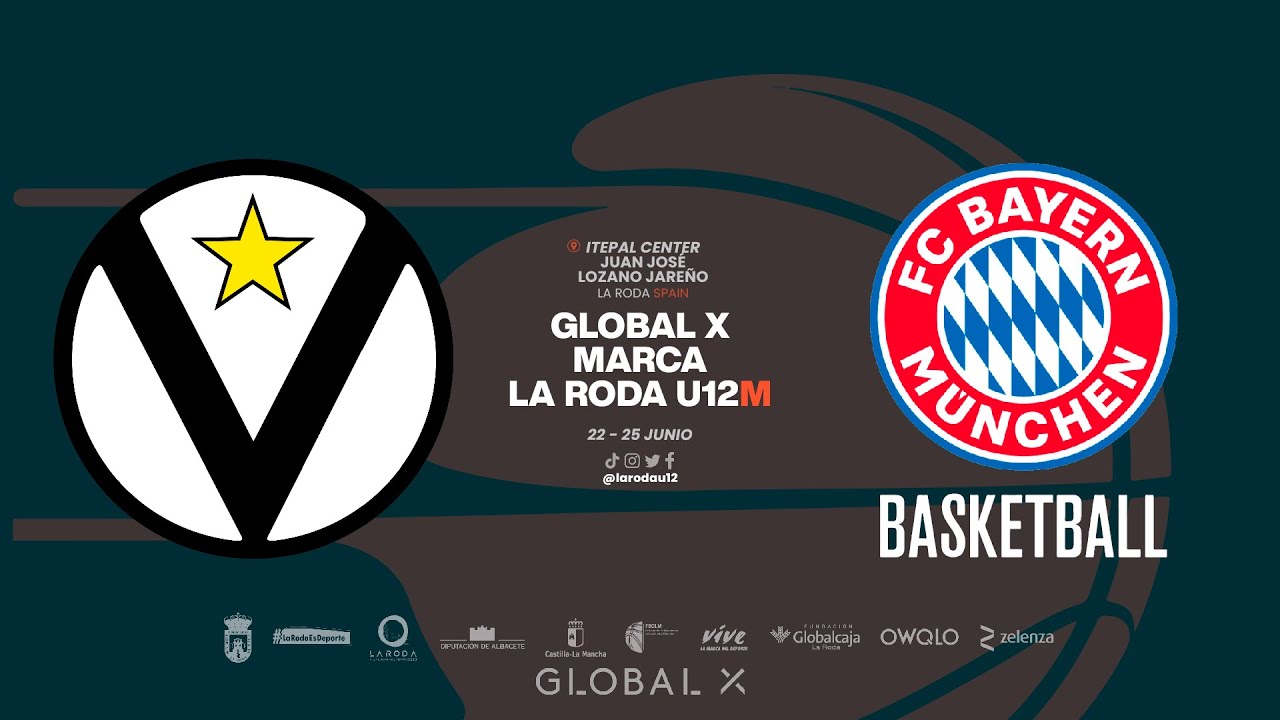 U12M.  VIRTUS BOLONIA vs BAYERN MUNICH.- Torneo Internacional GLOBAL X Future Stars La Roda 2023