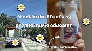 Freelancing in Singapore - Private Music Educator Edition 🎹👩🏻‍🏫🚗