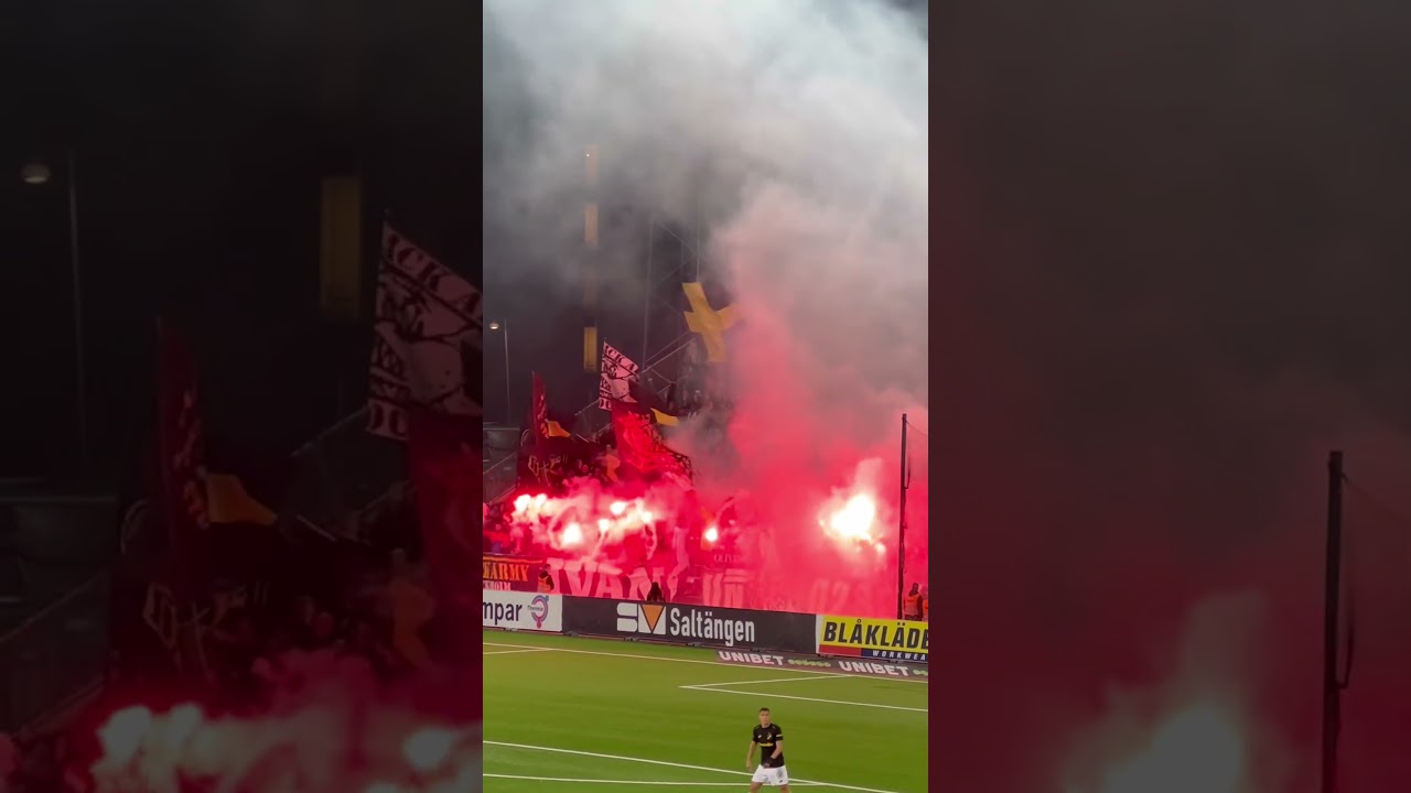 AIK - Maskerad för svensk fotboll. #aik #norrköping #ultras #tifo #gnaget
