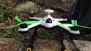 preview picture of video 'Flying 3D X6  - Can it carry a 173g Oregon ATC9K action cam ?'