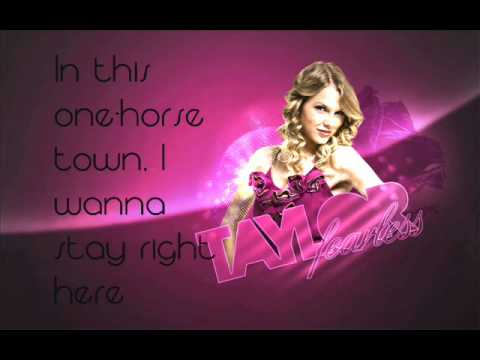 Fearless-Taylor Swift (Lyrics)