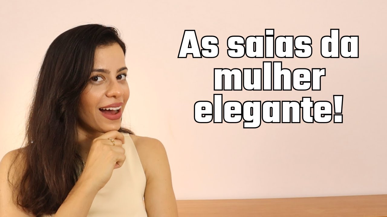 6 MODELOS DE SAIAS ESSENCIAIS QUE TODA MULHER ELEGANTE TEM